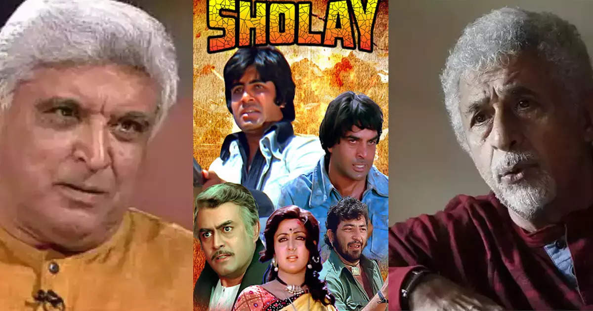 Naseeruddin Shah on ‘Sholay’: 'Every Scene is Copied, You Have Taken from Clint Eastwood and Charlie Chaplin'