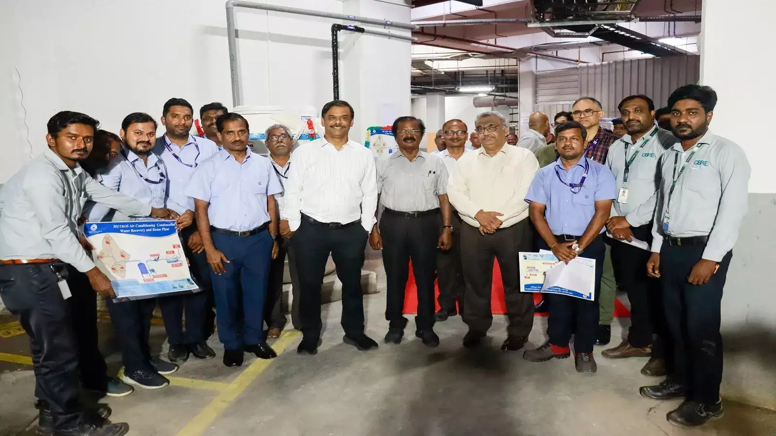 சென்னை மெட்ரோ தலைமை அலுவலகத்தில் தண்ணீரை சுத்திகரிக்கும் ஆலை திறப்பு! 