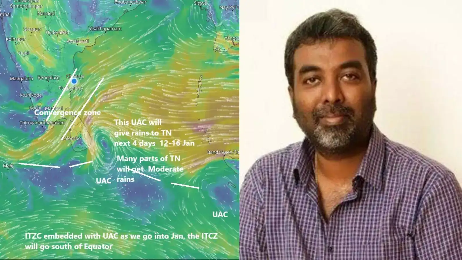 சென்னையில் மழை.. தேதி குறித்த தமிழ்நாடு வெதர்மேன்.. இங்க கனமழை கொட்டுமாம்.. நோட் பண்ணுங்க! 