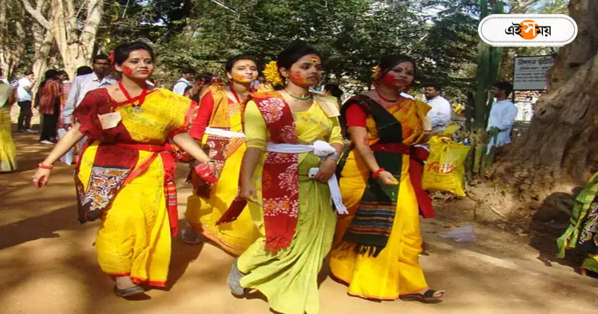 Visva Bharati University : বসন্ত উৎসব এবারও বন্ধ বিশ্বভারতীতে, দোলের দিন পর্যটকদের প্রবেশে নিষেধাজ্ঞা – visva bharati university will maintain restrictions on dol jatra utsav