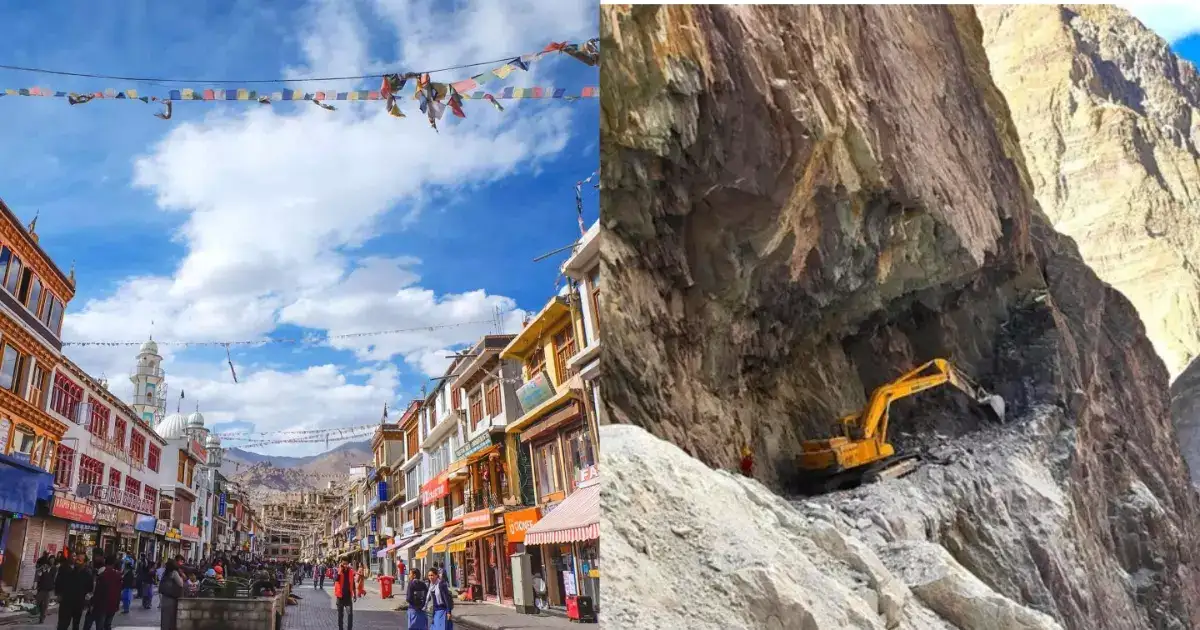 இனி ஈஸியா லடாக் போகலாம்.. எந்த வானிலையிலும் செல்லலாம்.. தூரமும் குறைவு : புதிய சாலை வந்தாச்சு!! 