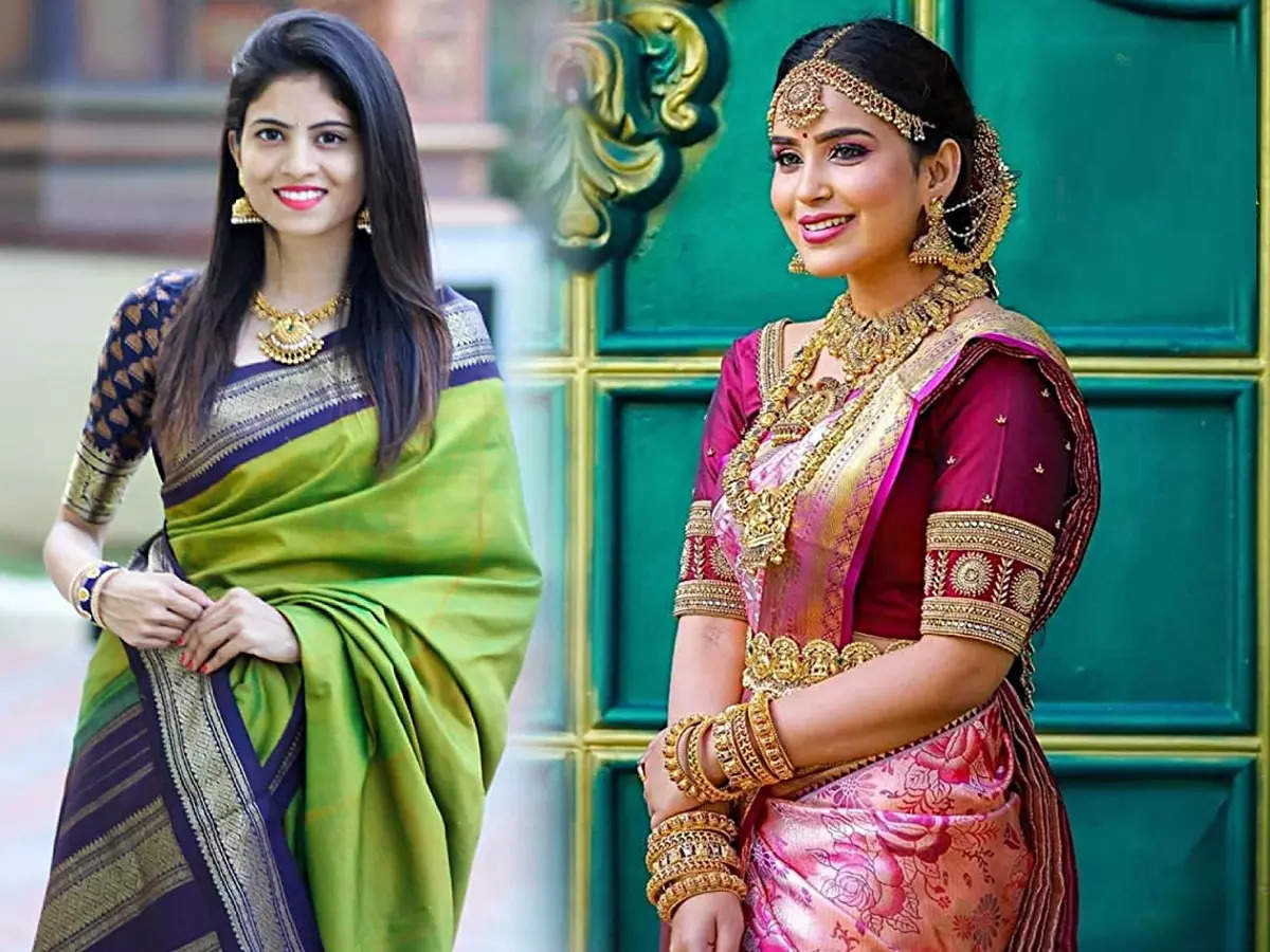 Paithani Sarees - 35 Beautiful and Latest Designs For Traditional Look | Saree  blouse designs, Stylish sarees, Sari blouse designs