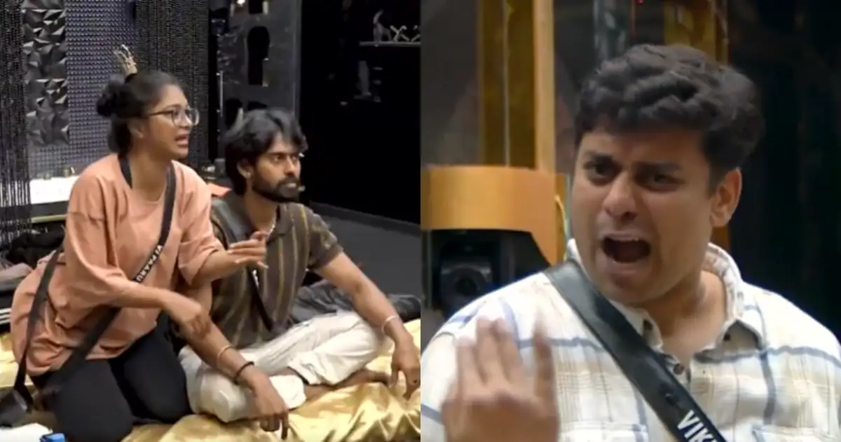 வக்கிரம் விக்ரம், உங்க வக்கிரத்தை என்ட மட்டும் கொட்டாதீங்க என்ற பார்வதி: வாயை கொடுத்து மாட்டிக்கிட்ட கம்ருதீன் 