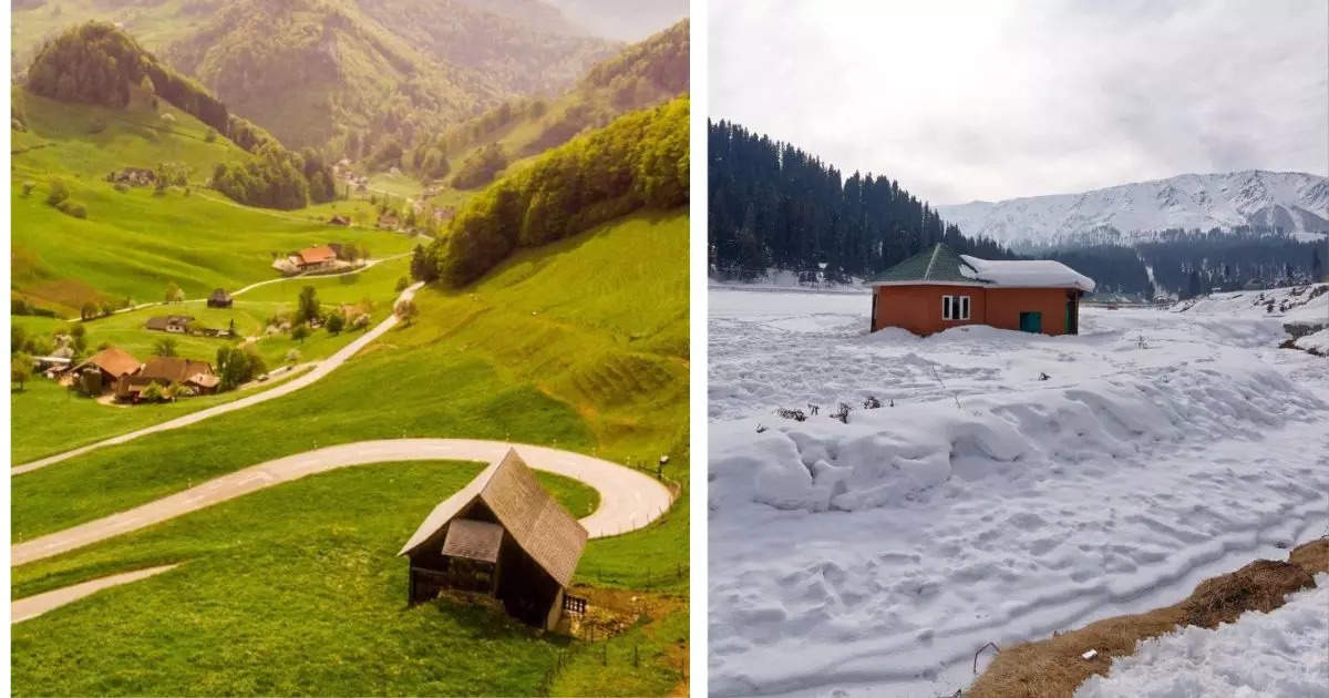 These places in India look exactly like Switzerland and England, these places will look international