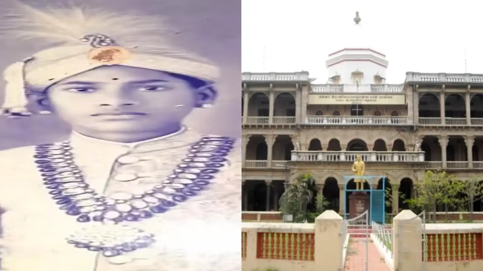 புதுக்கோட்டை மன்னர் ராஜகோபால தொண்டைமான் மணிமண்டபம் கட்டும் பணிகள்! அமைச்சர்கள் நேரில் ஆய்வு 