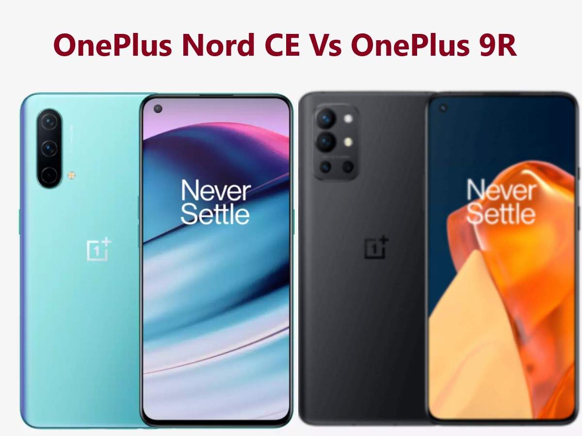 compare oneplus 9r and nord ce 5g