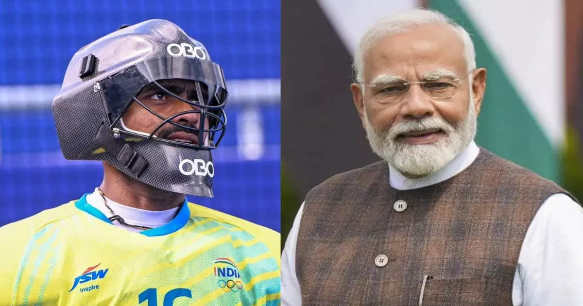 PM Modi Congratulates PR Sreejesh with Special Letter After Retirement from Hockey