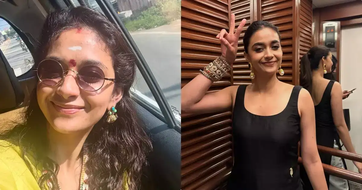 രാവിലെ കുളിച്ച് അമ്പലത്തിലൊക്കെ പോയി ഐശ്വര്യമായി തന്നെ തുടങ്ങി! എന്താ കീര്‍ത്തി സുരേഷിന്റെ പുതിയ വിശേഷം?