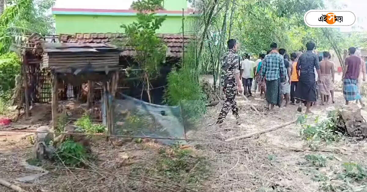 Murshidabad Bomb Blast : মুর্শিদাবাদে বোমা বিস্ফোরণে উড়ে গেল তৃণমূল কর্মীর বাড়ির চাল! ব্যাপক আতঙ্ক এলাকায় – bomb blast in murshidabad trinamool congress workers house