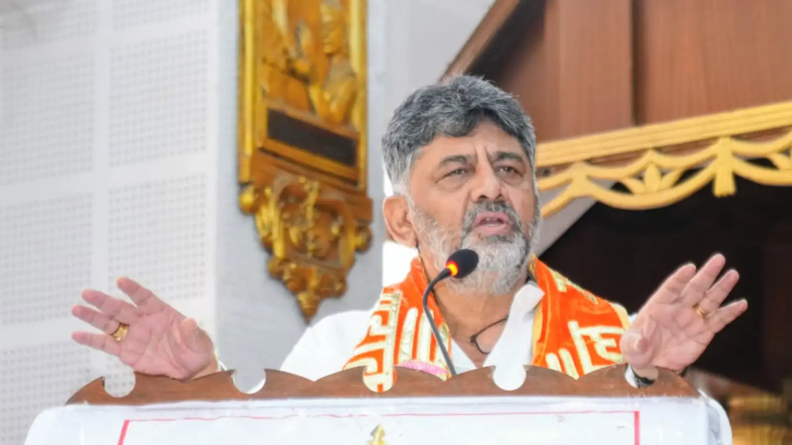 DK Shivakumar announces 2 acres of land in Bengaluru outskirts for Mathadheeshwaras and devotees