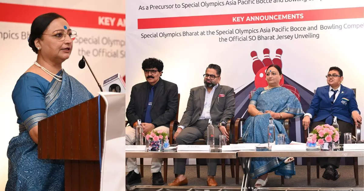 Special Olympics India Launches New Jersey, Shivani Becomes Brand Ambassador