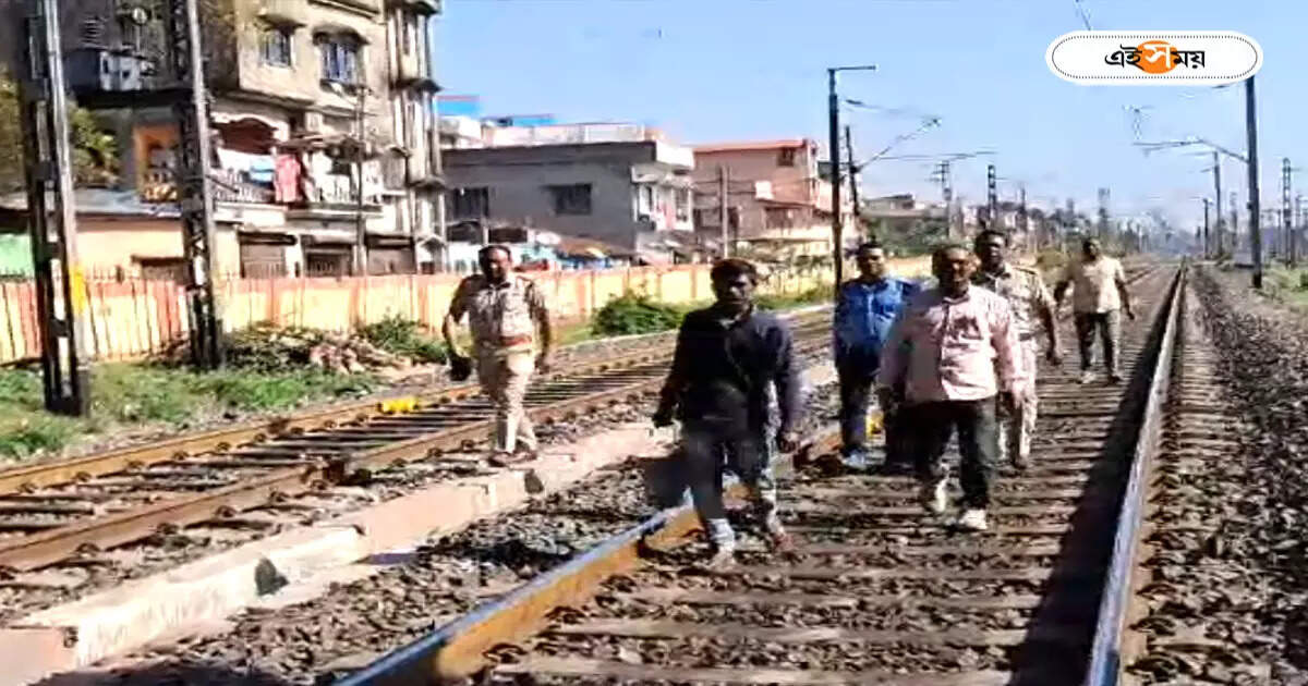 Kankinara Railway Station : রেল লাইনে অজানা বস্তুকে কেন্দ্র করে চাঞ্চল্য! বোমাতঙ্ক কাঁকিনাড়ায়, তদন্তে RPF – rpf found unknown object near kankinara railway station of sealdah ranaghat section