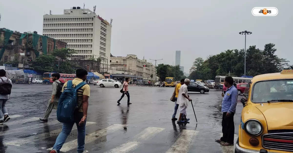 Rain In Kolkata,বেলা গড়াতেই হাওয়া বদল, ঝিরঝিরে বৃষ্টি কলকাতায় – kolkata witness light rainfall today