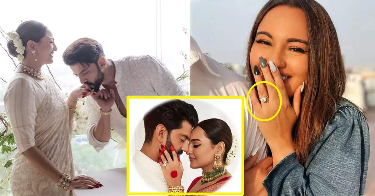 Sonakshi Sinha got engaged 2 years ago, that picture with the ring with Zaheer was not fake, she had said – it is a big day