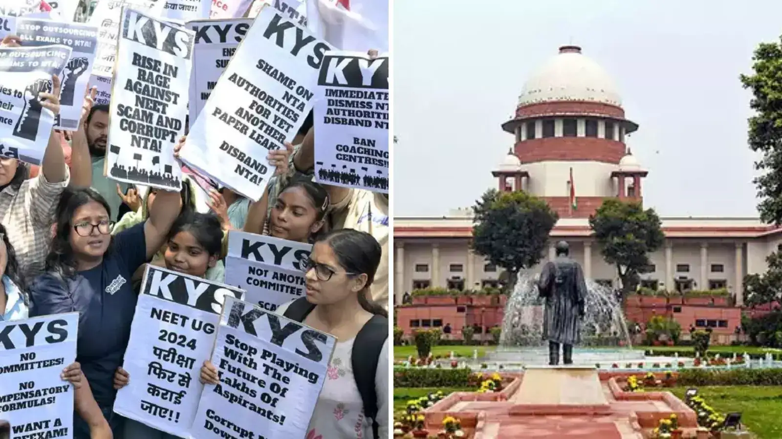 NEET UG 2024 : நீட் தேர்வு மாணவர்களில் நிலை என்ன..? இன்று உச்சநீதிமன்றத்தில் விசாரணை..! 