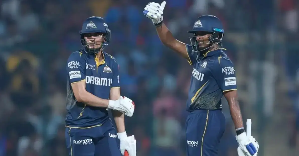 ഡൽഹി മുന്നോട്ടുവെച്ച ലക്ഷ്യം അനായാസം മറികടന്ന് ഗുജറാത്ത്; ഗില്ലും സുദർശനും തകർത്തടിച്ചതോടെ ഗുജറാത്ത് ഉറപ്പിച്ചത് പ്ലേ ഓഫ്