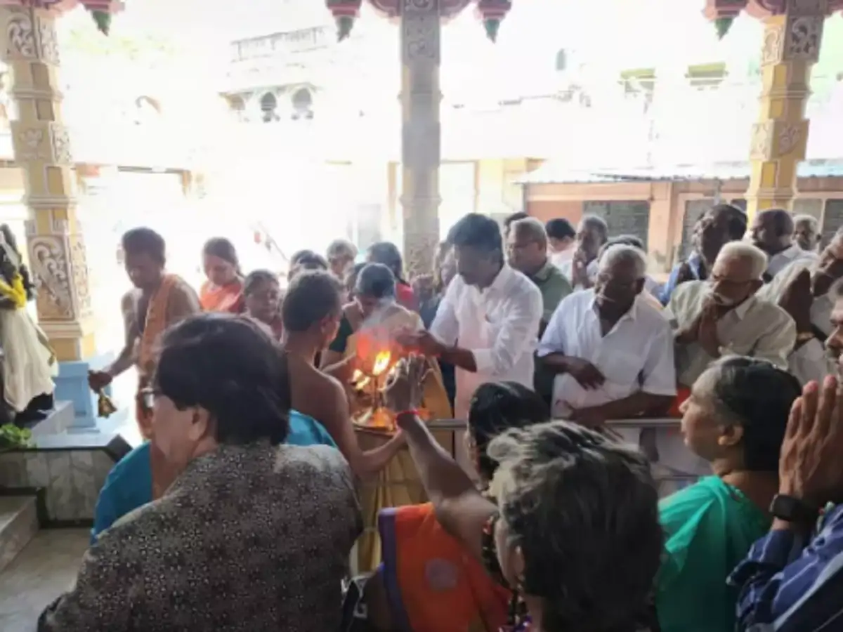 ராமர் கோவில் திறப்பு விழா கொண்டாட்டம்; விருதுநகர் அருப்புக்கோட்டையில் பாஜக சார்பில் அறுசுவை உணவு அன்னதானம்! 