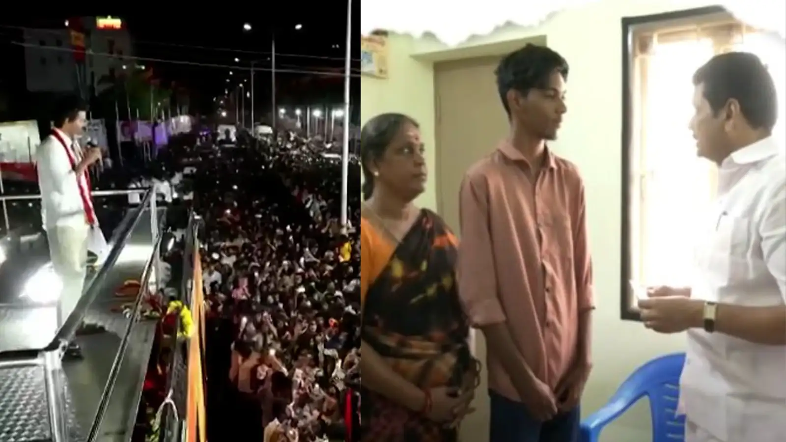 கரூர் துயரம் : காயமடைந்தவர்களுக்கு அரசு நிவாரணம்- வீட்டிற்கே சென்று வழங்கிய செந்தில் பாலாஜி! 