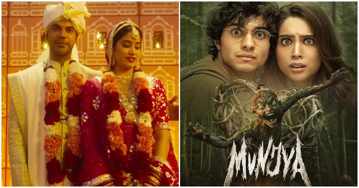 'Mr and Mrs Mahi' spread smiles in the first week, now don't let the ghost of 'Munjya' dominate your mind