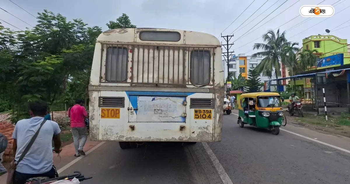 SBSTC Bus,চলন্ত বাস থেকে ছিটকে খুলল চাকা, চালকের তৎপরতায় প্রাণ বাঁচল বহু যাত্রীর – hooghly chanditala one bus wheel come out driver save many life