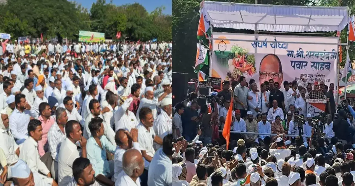 केंद्र सरकारला शेतकऱ्यांच्या कष्टाची कदर नाही, त्यांच्या धोरणांनी शेतकरी उद्ध्वस्त होईल: पवार केंद्र सरकारला शेतकऱ्यांच्या कष्टाची कदर नाही, त्यांच्या धोरणांनी शेतकरी उद्ध्वस्त होईल: पवार