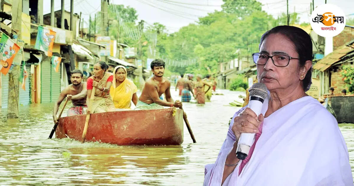 মমতা বন্দ্যোপাধ্যায়,‘পুজো বলে বন্যা দুর্গতদের পাশে দাঁড়াতে ভুলবেন না’, বার্তা মমতার – mamata banerjee urges to help flood affected people amidst durga puja festival mood