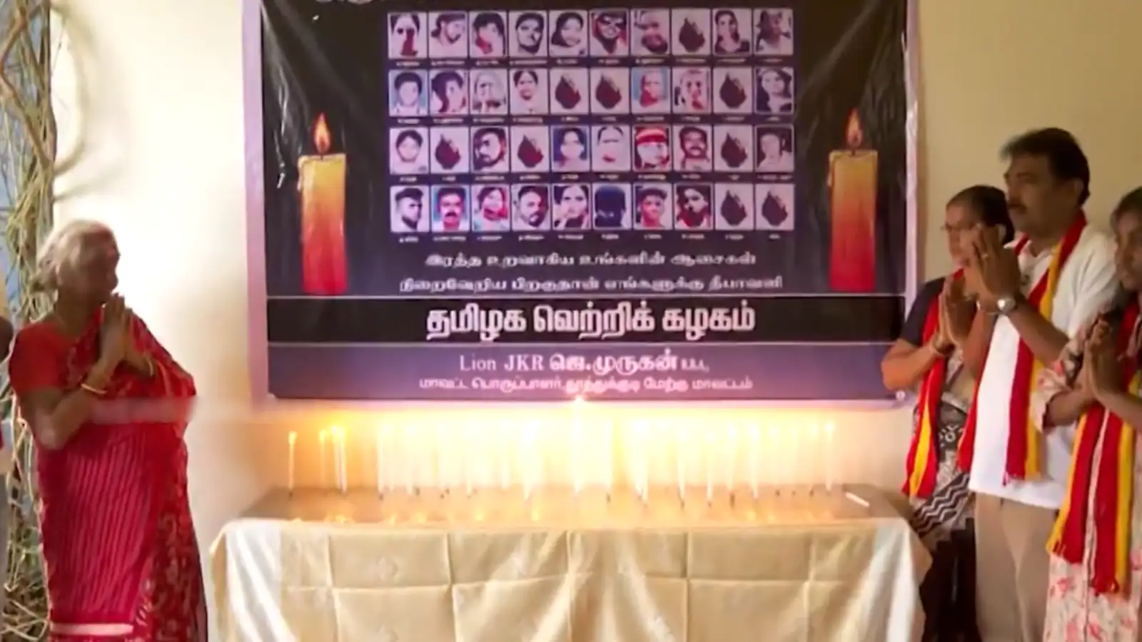 கரூர் சம்பவம்.. தீபாவளி கொண்டாட்டம் இல்லை.. 41 மெழுகுவர்த்திகள் ஏற்றி அஞ்சலி! 