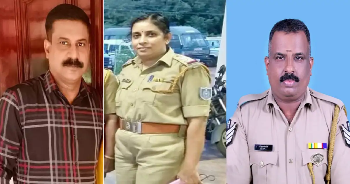 புதுச்சேரி மாஹே பெண் சப்- இன்ஸ்பெக்டருடன் இன்ப சுற்றுலா; 9 போலீசாருக்கு ஆப்பு.. கலக்கத்தில் காவல்! 