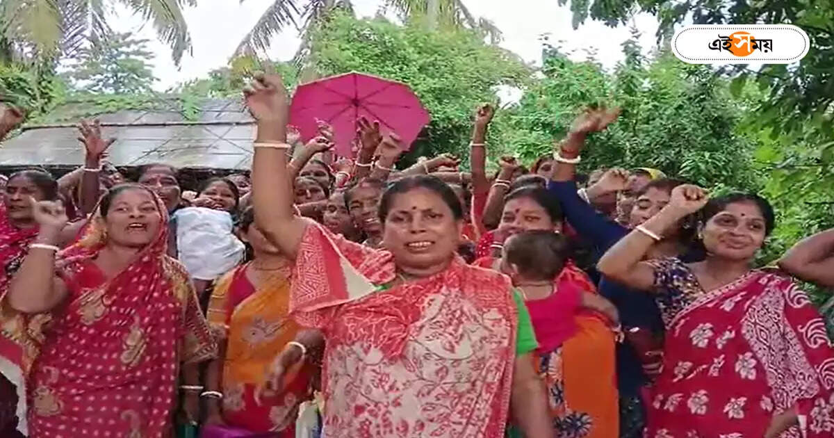 Voter Card : স্বাস্থ্যসাথী-লক্ষ্মীর ভাণ্ডার মিললেও নেই ভোটার কার্ড, হুলস্থুল কাকদ্বীপে – dakshin 24 parganas kakdwip villegers agitation for not getting voter cards