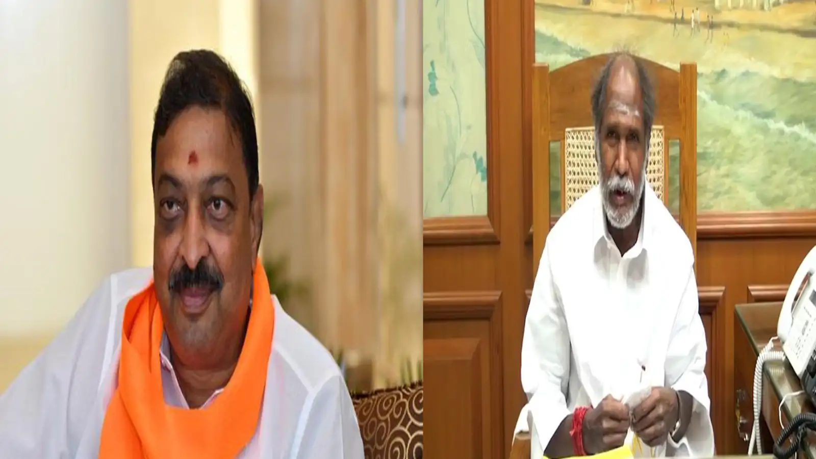 புதுச்சேரி பாஜக அதிருப்தி எம்எல்ஏக்களுடனான பேச்சுவார்த்தை தோல்வி! முதலமைச்சர் ரங்கசாமிக்கு எதிராக உயரும் போர் கொடி! 