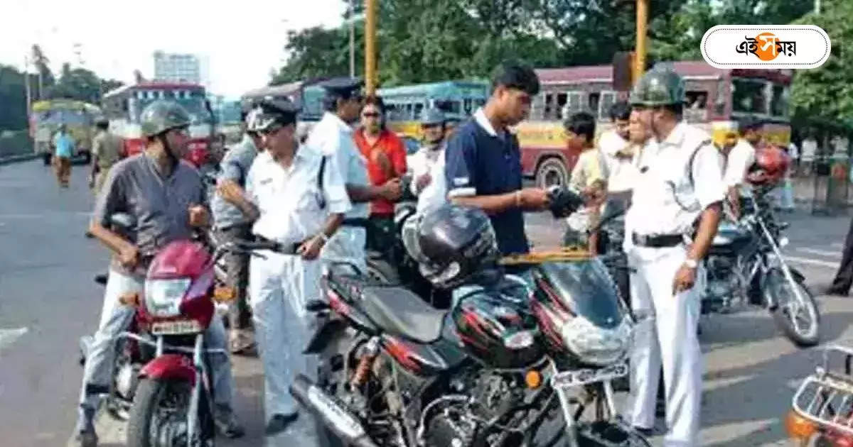 Kolkata Traffic Police : কানে ফোন, সিগন্যাল না মেনে রাস্তা পারাপার! নিয়ম ভাঙলেই এবার দিতে হবে জরিমানা – kolkata traffic police will make 10 rupees fine if someone violate traffic rules