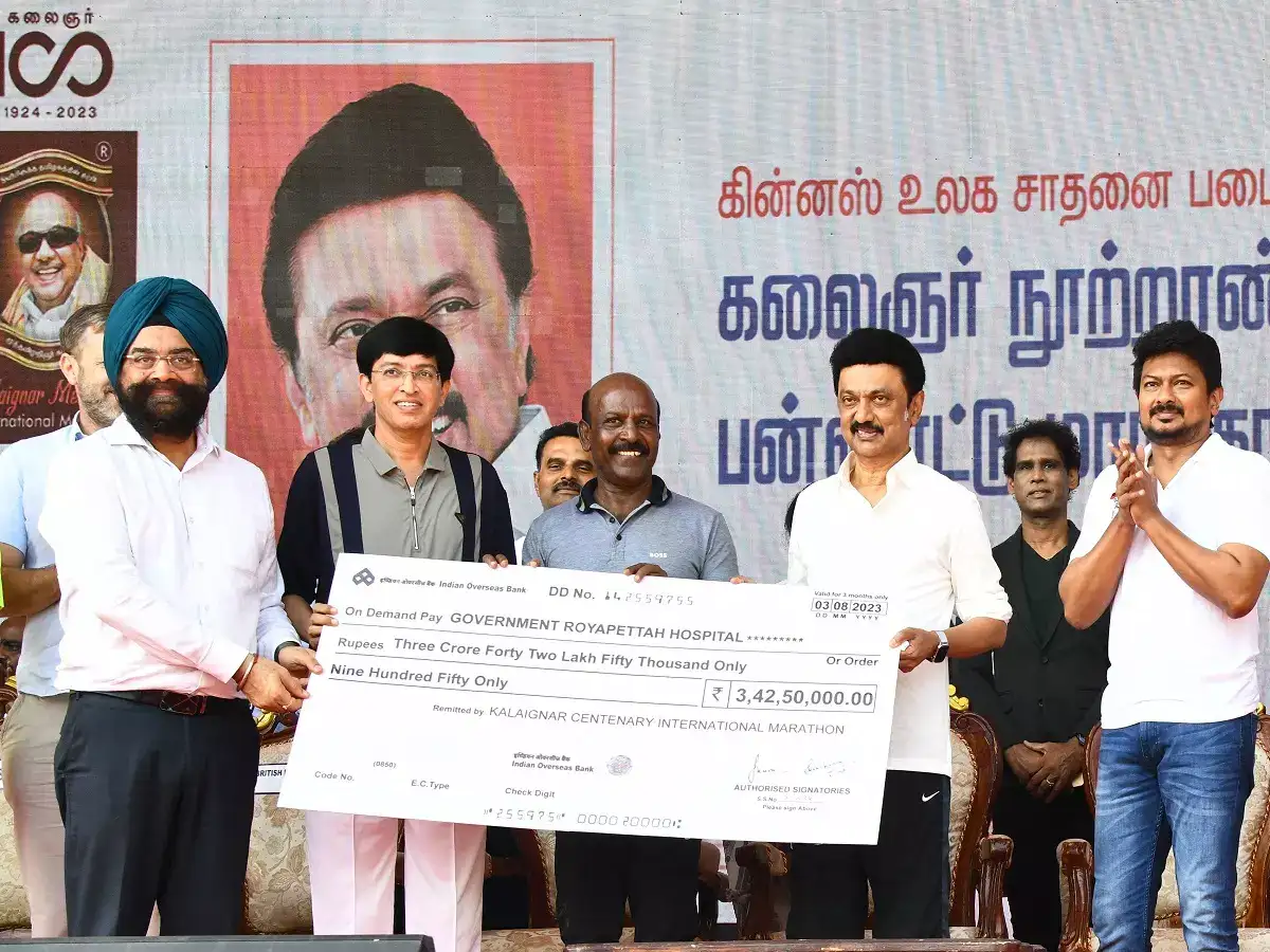 மா.சு வேற லெவல், தம்பி உதயநிதி... கவனிச்சீங்களா... மு.க.ஸ்டாலின் சொன்ன குட் ஜாப்! 