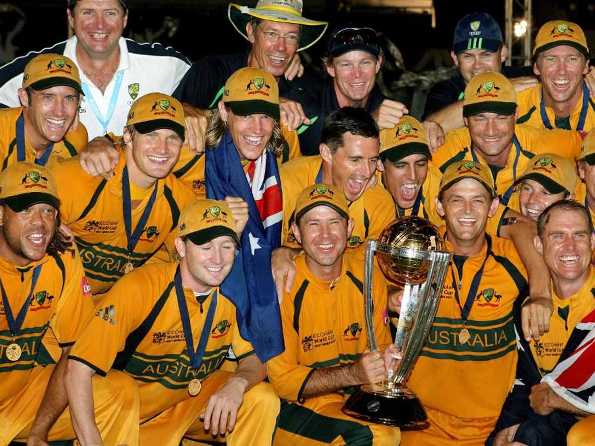 Australia 2007 World Cup,आज का दिन- श्रीलंका को हराकर ऑस्ट्रेलिया ने लगाई थी वर्ल्ड कप में हैटट्रिक - on this day in 2007 australia beat sri lanka by 53 runs to win