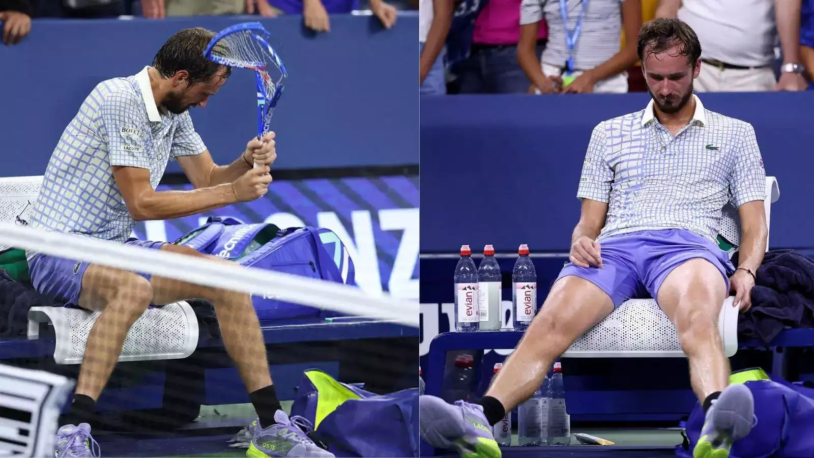 As much as it takes years to earn, this tennis star gets the punishment of as much money, will be stunned by the money! – Daniil medvedev punished Hefty Fined 42500 dollars after us open controversy broke racket misbehavehve with Chair Umpire
