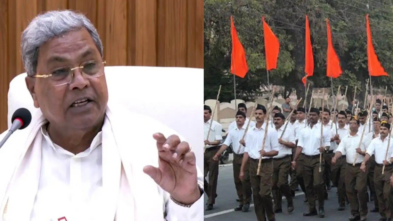 தமிழகத்தை தொடர்ந்து கர்நாடகாவிலும்.. RSS நிகழ்ச்சிகளுக்குத் தடை ? சித்தராமையா ஆக்‌ஷன்! 