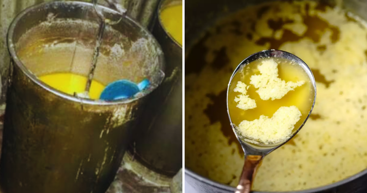 5000 kg of fake ghee seized, cancer was about to reach your plate, identify fake ghee with FSSAI's 5 second test