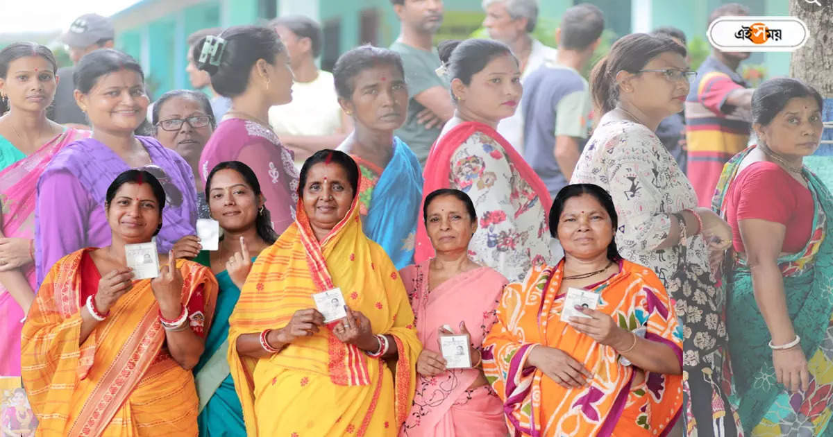 West Bengal Lok Sabha Election : মহিলা ভোটই জয়ের চাবিকাঠি? দিনভর লম্বা লাইনে দেখে আত্মবিশ্বাসী তৃণমূল – woman voters huge engagement made happy tmc for lok sabha election