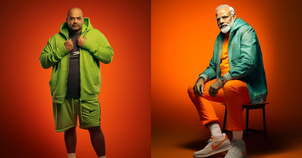 What If Pm Narendra Modi Doing Modeling Ai Generated Photo Viral