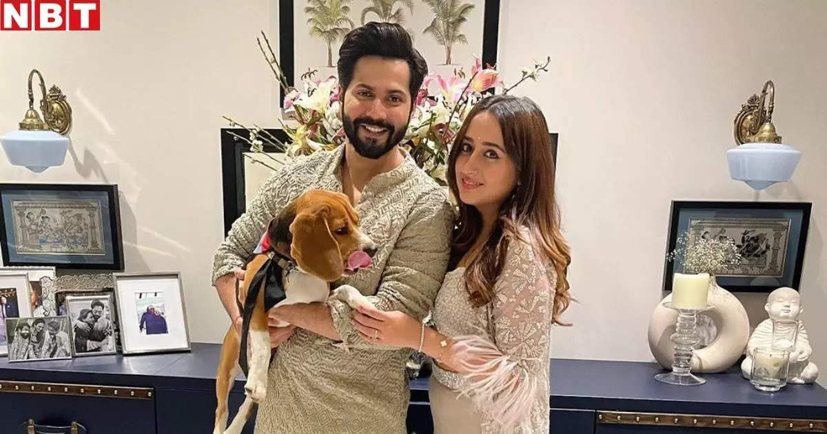 Varun Dhawan made his first post after the birth of his daughter, showed a 16-second video with 'Hare Ram, Hare Krishna'