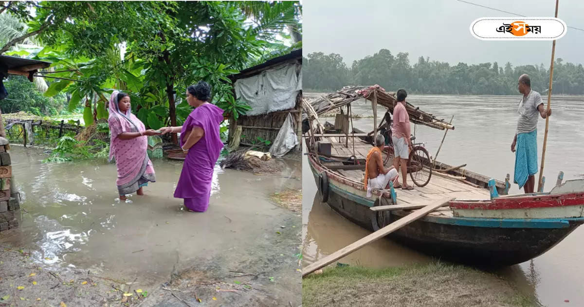 Flood in West Bengal : হাওড়ার বিস্তীর্ণ অংশে বন্যা পরিস্থিতির উন্নতি, মুণ্ডেশ্বরী-রূপনারায়ণে নৌ চলাচল শুরু – howrah flood situation getting under control for dvc water release reduced