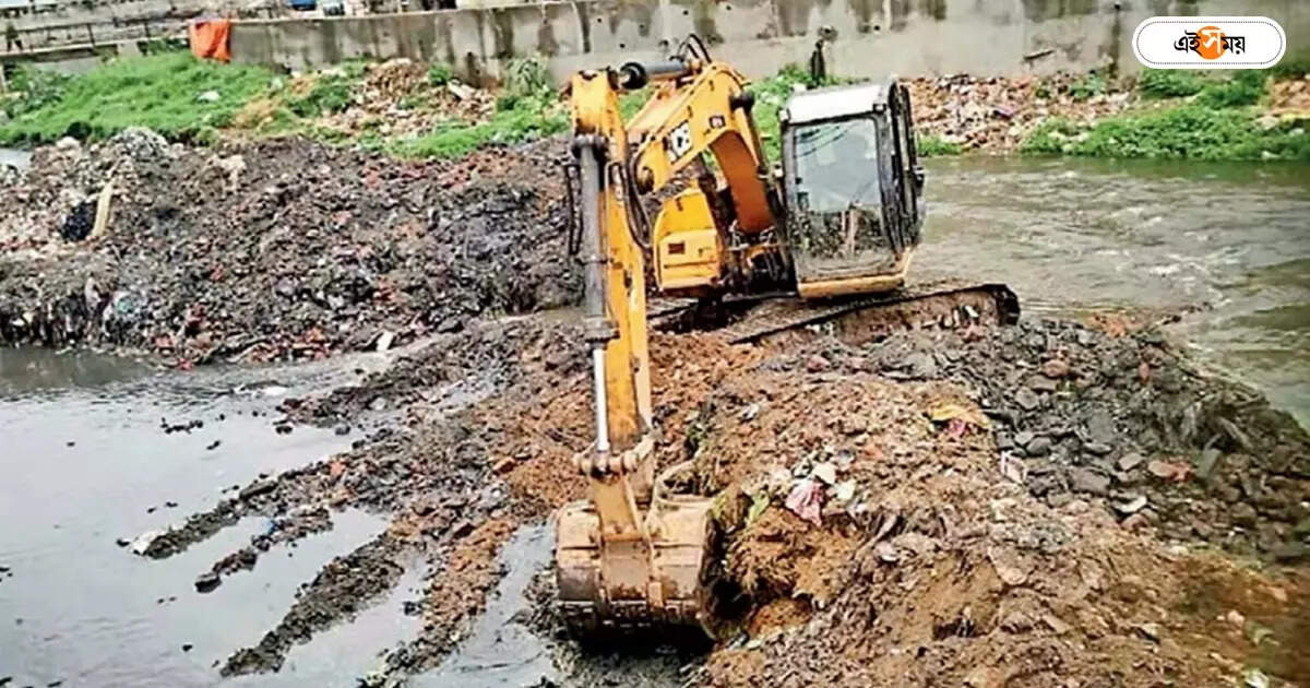 Asansol News,বর্ষা আসতেই গাড়ুই সংস্কারের কাজে প্রশ্ন – asansol garui river cleaning is starting