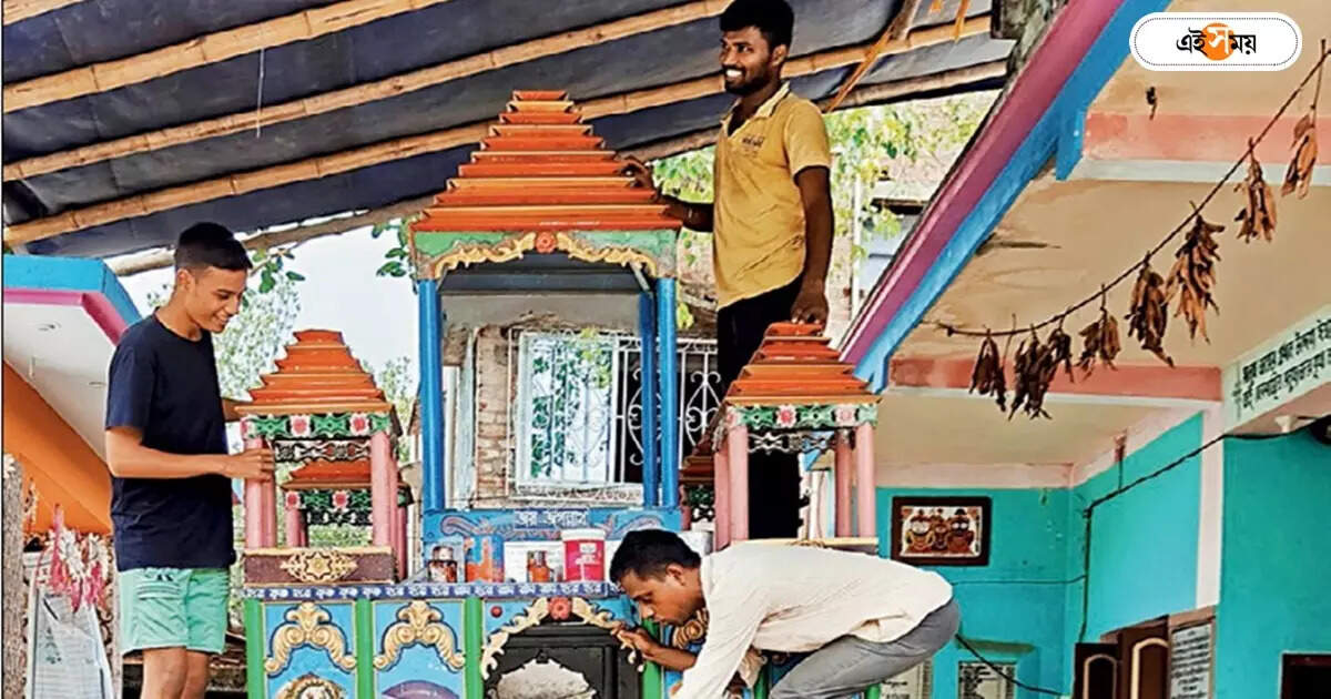 Rath Yatra 2024 : নিজের উদ্যোগে রথের মেলা দেউলপুরের বরুণের – howrah deulpur rath yatra is organized by varun malik