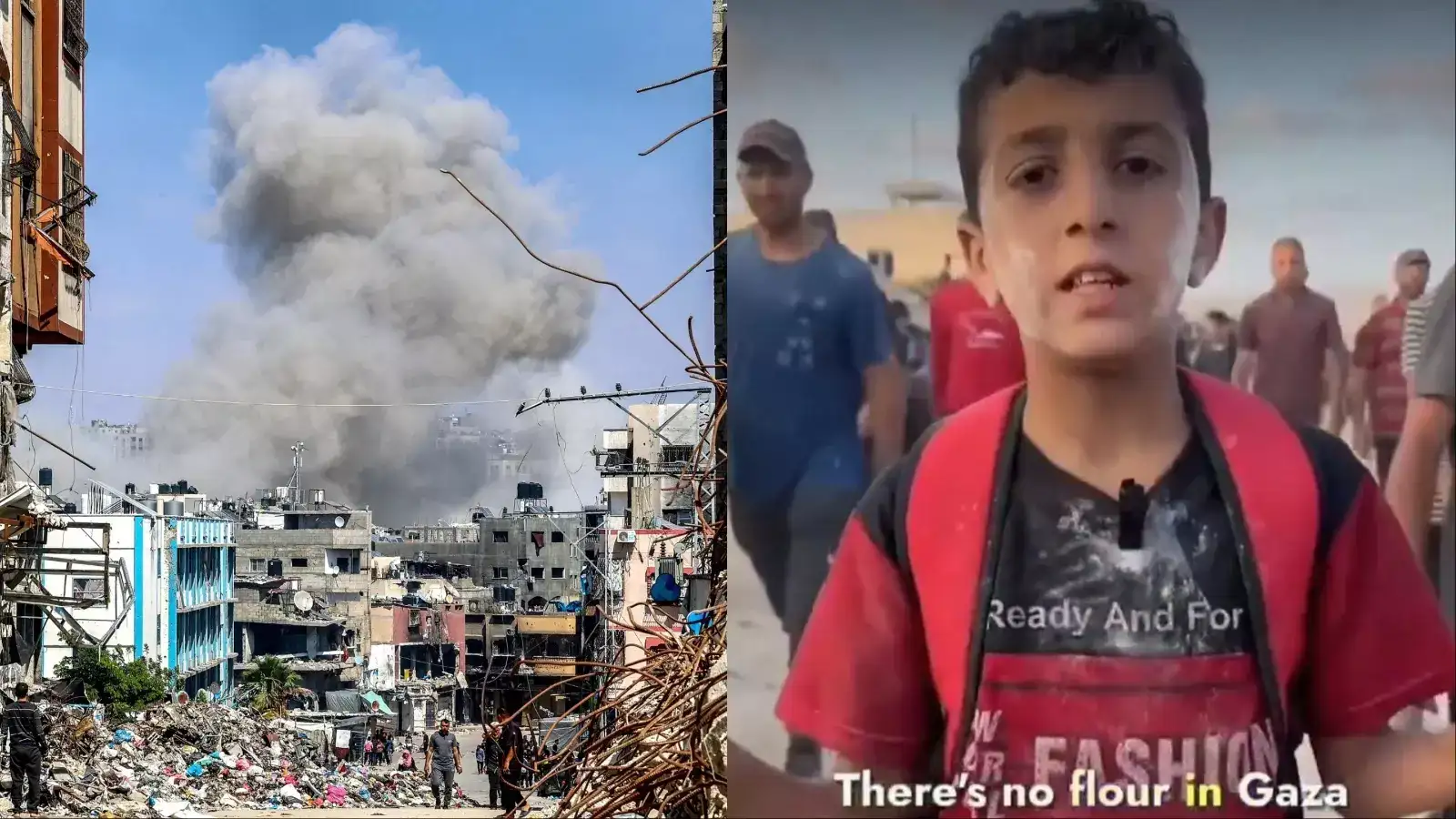 உணவுக்கு பதிலாக மண்ணை சாப்பிடுகிறோம்... காசாவில் இருந்து சிறுவன் வெளியிட்ட வீடியோ! 