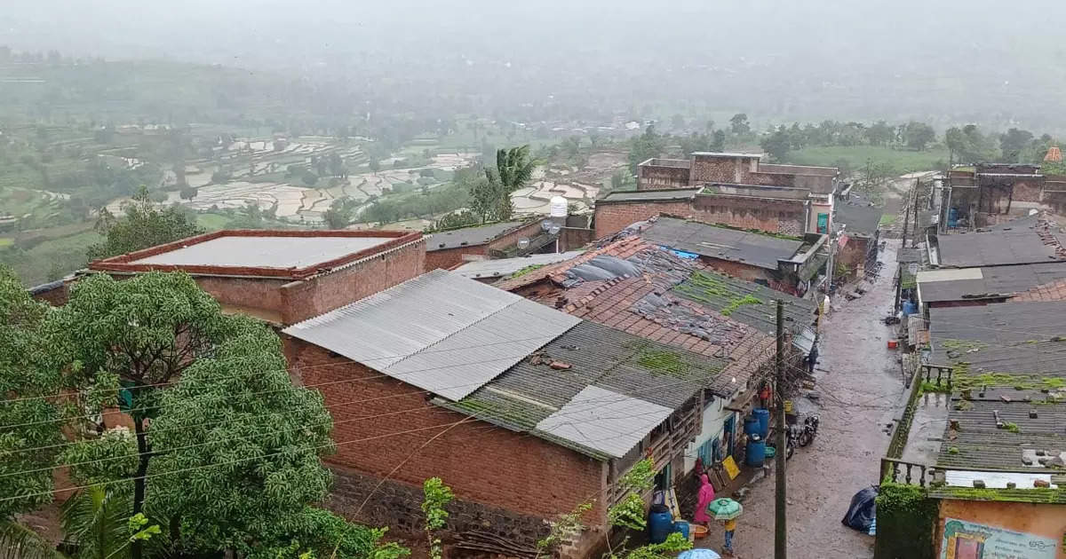 भितीदायक! राज्यात १४७ गावांना भूस्खलनाचा धोका; कोल्हापुरातील हे गाव आहे भितीच्या सावटाखाली