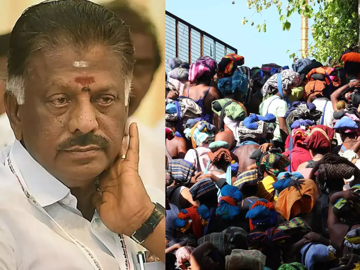 சபரிமலை பக்தர்களுக்கு தனி வாரியம் அமைக்க கேரள அரசை வலியுறுத்த வேண்டும்.. தமிழக அரசுக்கு ஓபிஎஸ் கோரிக்கை! 