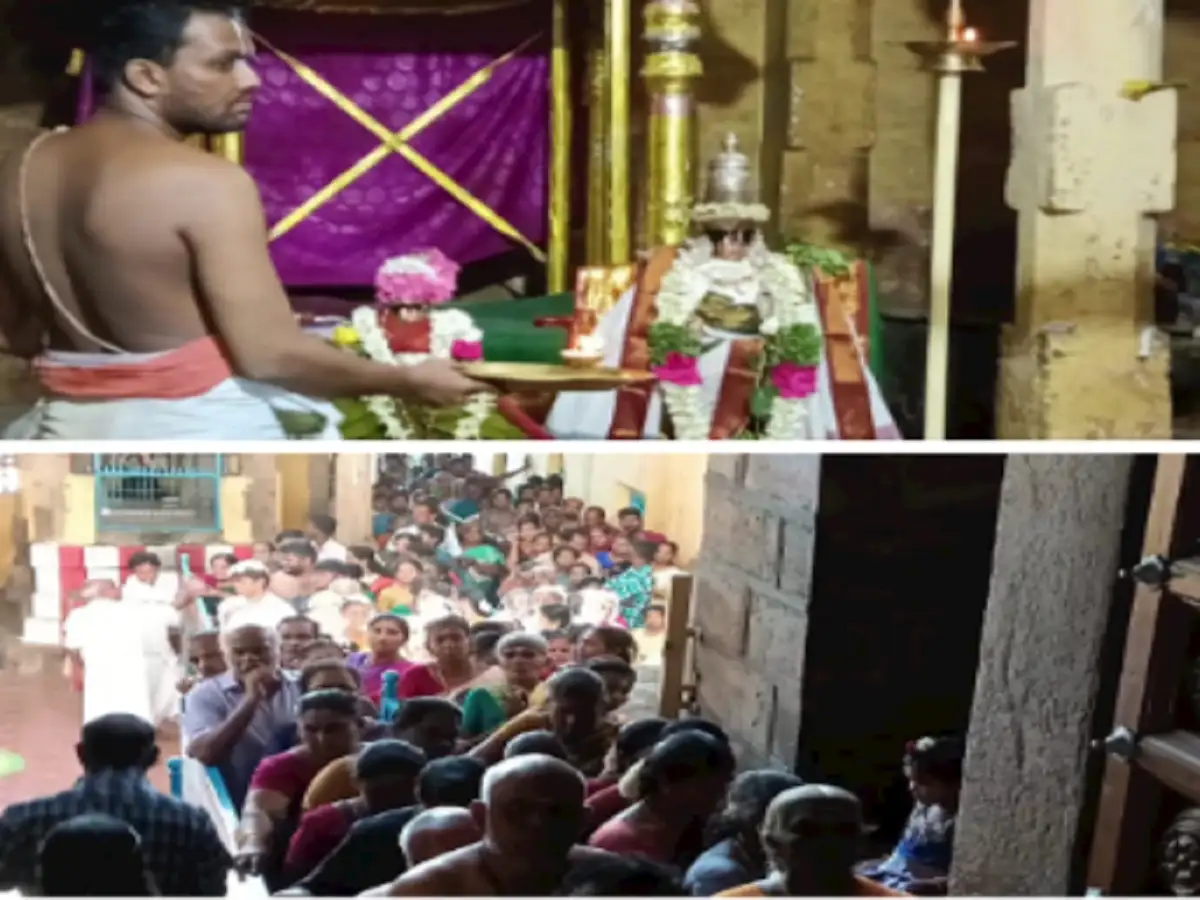 புரட்டாசி முதல் சனிக்கிழமை வழிபாடு; நெல்லை தென்திருப்பதியில் குவிந்த பக்தர்கள்! 