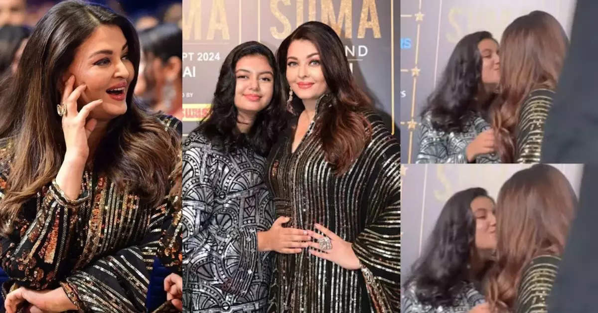 Aishwarya Rai and Aaradhya Stun at SIIMA Awards: Red Carpet Moment Goes Viral