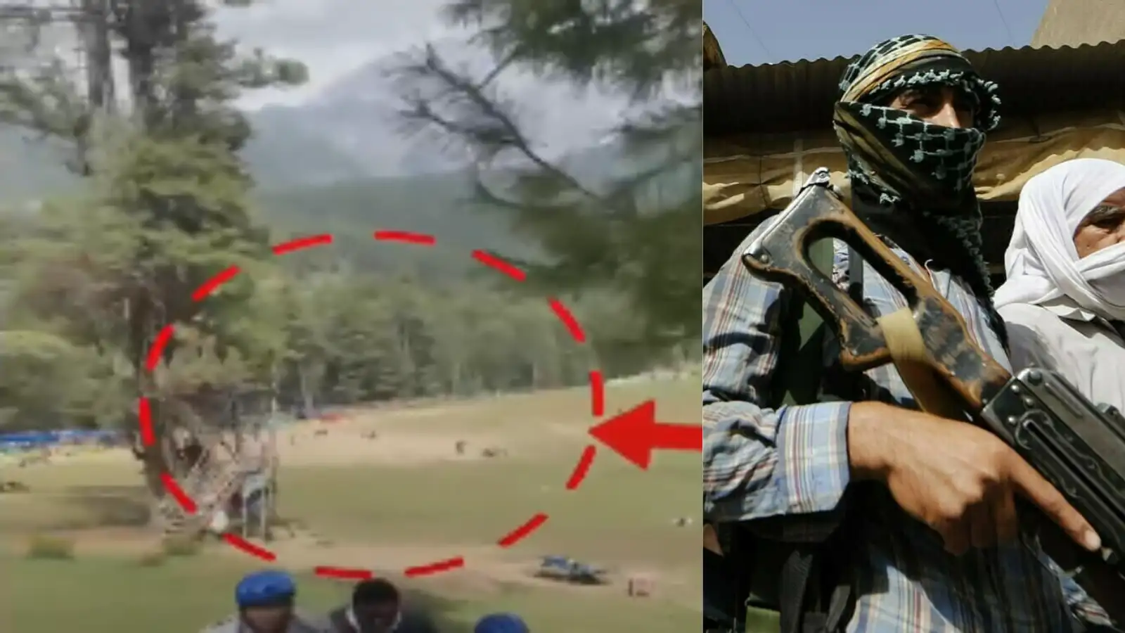 பைன் மரக்காட்டில் அரங்கேறிய படுகொலை- சற்று முன் வெளியான பஹல்காம் தாக்குதல் வீடியோ 