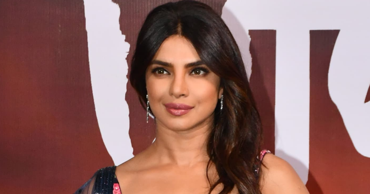 Priyanka Chopra Dazzles in Vintage Floral Look at 'Paani' Trailer Launch