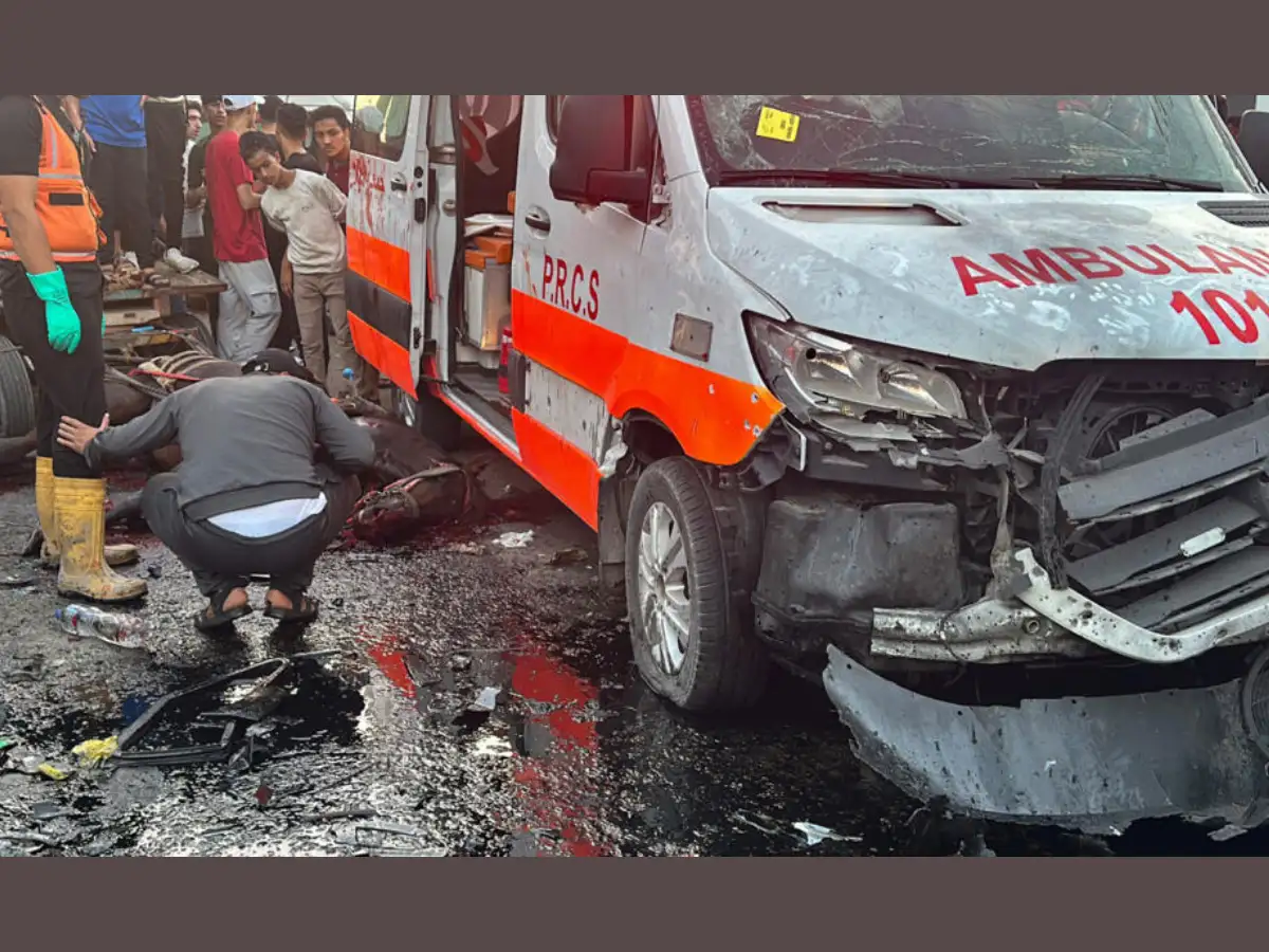 ஆம்புலன்ஸை ஹமாஸ் அந்த மாதிரி பயன்படுத்துறாங்க.. அதுக்குதான் இந்த தாக்குதல்.. இஸ்ரேல் கூறிய பகீர் காரணம்! 